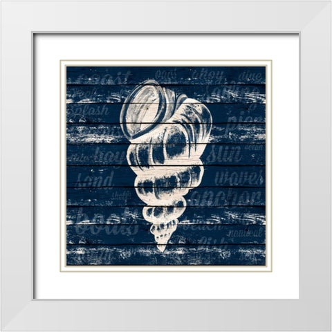 Coastal Wonder VI White Modern Wood Framed Art Print with Double Matting by Ritter, Gina