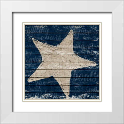 Coastal Wonder IV White Modern Wood Framed Art Print with Double Matting by Ritter, Gina