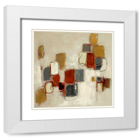 By the Bay I White Modern Wood Framed Art Print with Double Matting by Loreth, Lanie