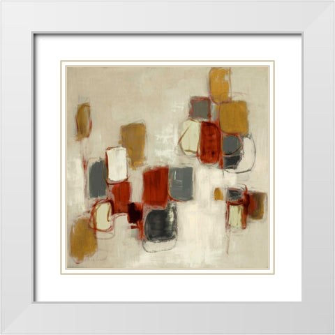 By the Bay I White Modern Wood Framed Art Print with Double Matting by Loreth, Lanie