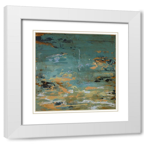 Under the Sycamores I White Modern Wood Framed Art Print with Double Matting by Loreth, Lanie