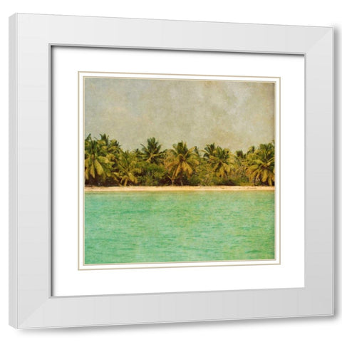 Dominican Republic I White Modern Wood Framed Art Print with Double Matting by Acosta