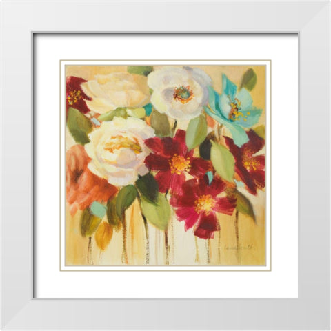 Promise of Giverny I White Modern Wood Framed Art Print with Double Matting by Loreth, Lanie