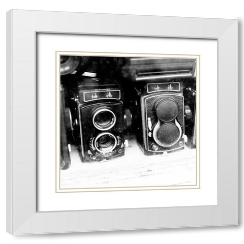 Rare Finds II White Modern Wood Framed Art Print with Double Matting by Bryant, Susan