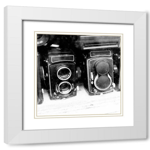 Rare Finds II White Modern Wood Framed Art Print with Double Matting by Bryant, Susan