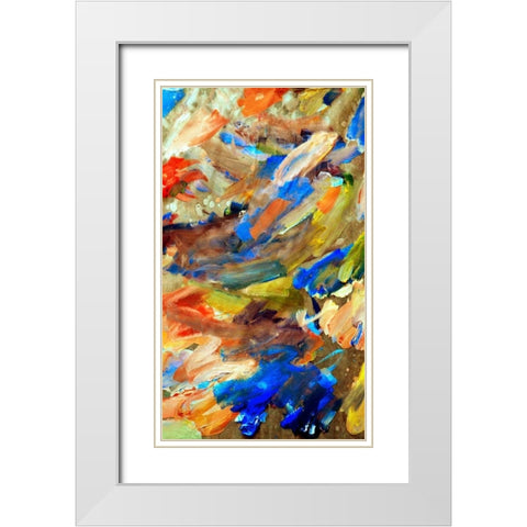 Impressions White Modern Wood Framed Art Print with Double Matting by Peck, Gail