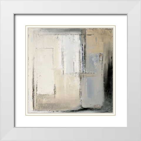 Winter Dusk II White Modern Wood Framed Art Print with Double Matting by Pinto, Patricia