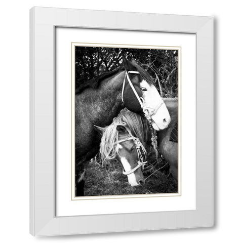 Before the Ride II White Modern Wood Framed Art Print with Double Matting by Coppel, Anna
