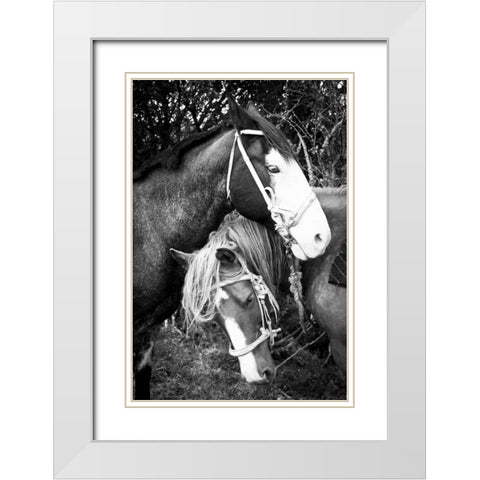 Before the Ride II White Modern Wood Framed Art Print with Double Matting by Coppel, Anna