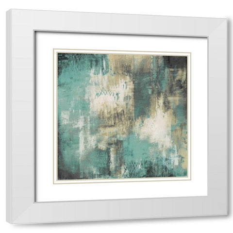 Autumn Potential III White Modern Wood Framed Art Print with Double Matting by Marcon, Michael
