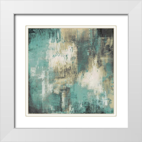 Autumn Potential III White Modern Wood Framed Art Print with Double Matting by Marcon, Michael