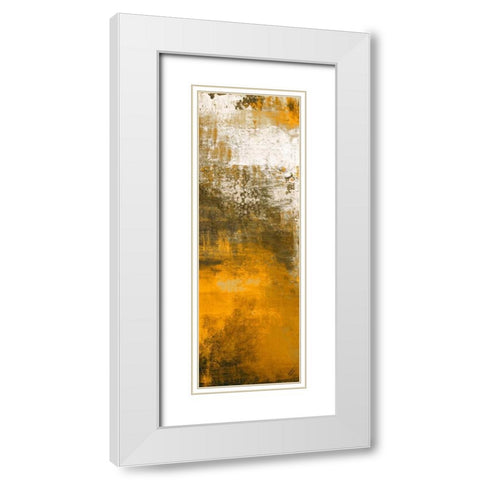 Summer Potential II White Modern Wood Framed Art Print with Double Matting by Marcon, Michael