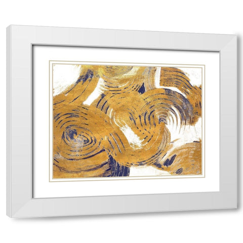 Timeless White Modern Wood Framed Art Print with Double Matting by Loreth, Lanie
