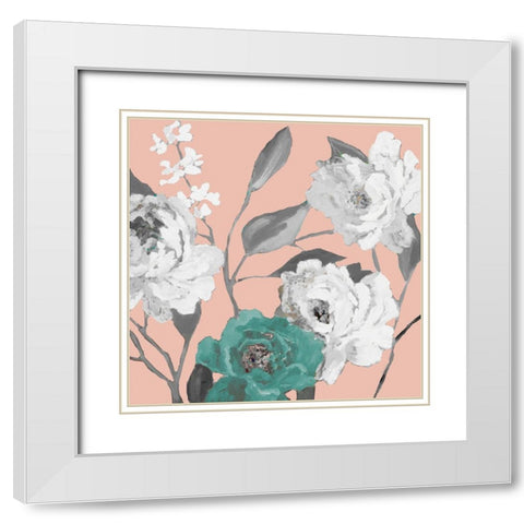 Light Bellezza I White Modern Wood Framed Art Print with Double Matting by Loreth, Lanie