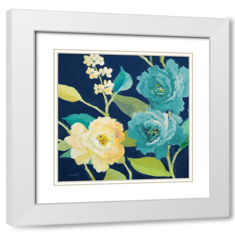 Fresco Bellezza II White Modern Wood Framed Art Print with Double Matting by Loreth, Lanie