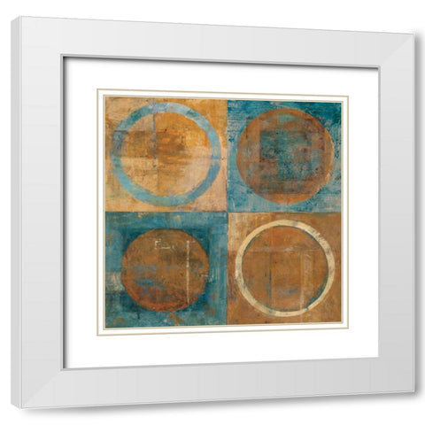 Renew White Modern Wood Framed Art Print with Double Matting by Schick, Mike