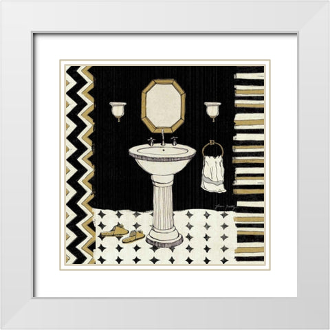 Good Clean Fun IV White Modern Wood Framed Art Print with Double Matting by Petty, Lisa