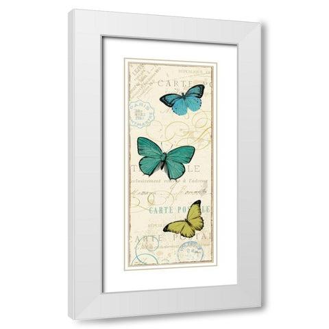 Live to Love VII White Modern Wood Framed Art Print with Double Matting by Pela Studio