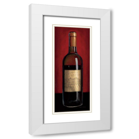 Chateau Nouveau White Modern Wood Framed Art Print with Double Matting by Fabiano, Marco