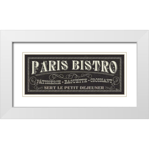 Lunchtime I White Modern Wood Framed Art Print with Double Matting by Pela Studio