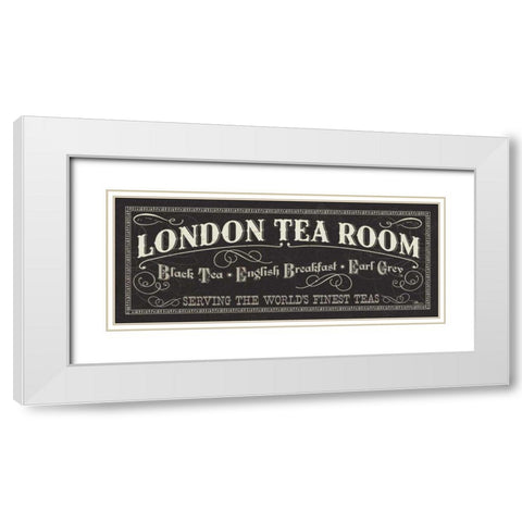 Lunchtime II White Modern Wood Framed Art Print with Double Matting by Pela Studio