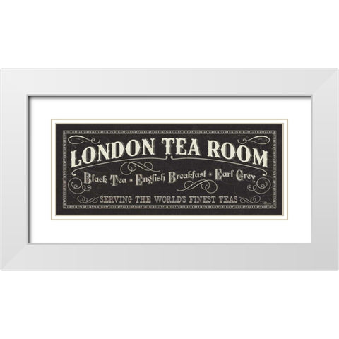 Lunchtime II White Modern Wood Framed Art Print with Double Matting by Pela Studio