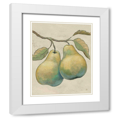 Lovely Fruits I Neutral Plain White Modern Wood Framed Art Print with Double Matting by Brissonnet, Daphne