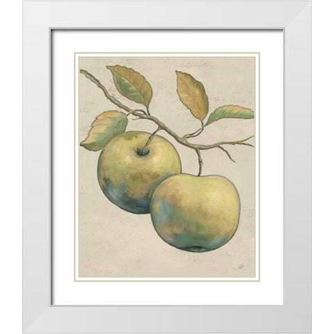 Lovely Fruits II Neutral Plain White Modern Wood Framed Art Print with Double Matting by Brissonnet, Daphne