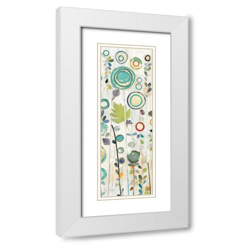 Ocean Garden I Panel I White Modern Wood Framed Art Print with Double Matting by Boggs, Candra