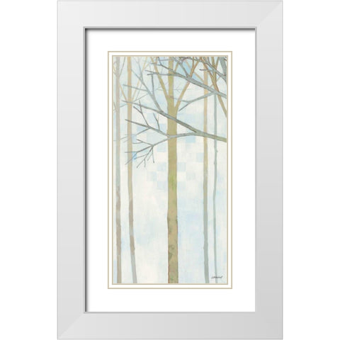 In Springtime II White Modern Wood Framed Art Print with Double Matting by Lovell, Kathrine