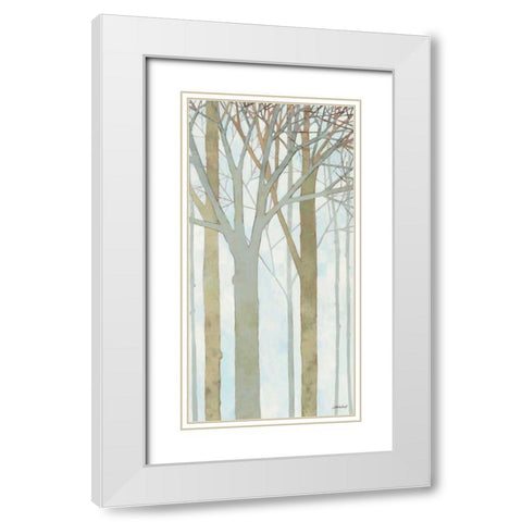 In Springtime III White Modern Wood Framed Art Print with Double Matting by Lovell, Kathrine