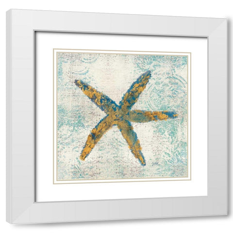 Coastal Beauty  I White Modern Wood Framed Art Print with Double Matting by Mousseau, Studio
