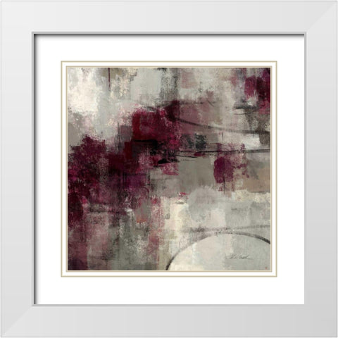 Stone Gardens II White Modern Wood Framed Art Print with Double Matting by Vassileva, Silvia