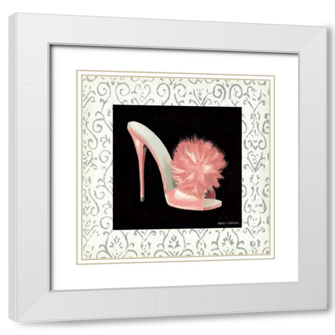 Samanthas Boudoir with Border I White Modern Wood Framed Art Print with Double Matting by Fabiano, Marco