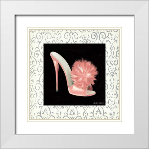 Samanthas Boudoir with Border I White Modern Wood Framed Art Print with Double Matting by Fabiano, Marco