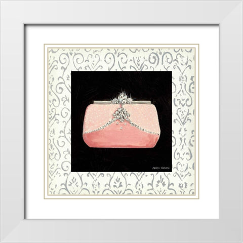 Samanthas Boudoir with Border II White Modern Wood Framed Art Print with Double Matting by Fabiano, Marco