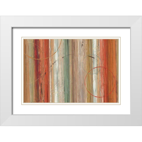 Spiced II White Modern Wood Framed Art Print with Double Matting by Audit, Lisa