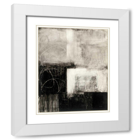 A Wintry Day III White Modern Wood Framed Art Print with Double Matting by Davies, Jane