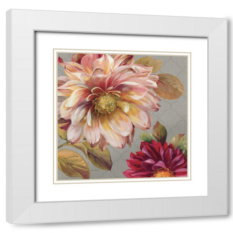 Classically Beautiful III White Modern Wood Framed Art Print with Double Matting by Audit, Lisa