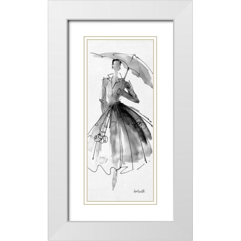 Fashion Sketchbook VI White Modern Wood Framed Art Print with Double Matting by Tavoletti, Anne