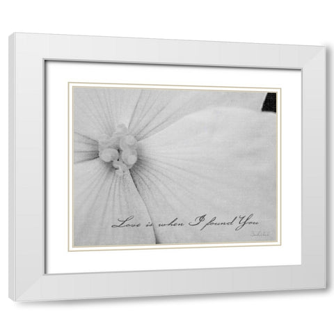 Aimer I White Modern Wood Framed Art Print with Double Matting by Richard, Ben