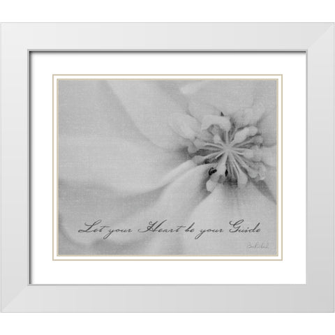 Aimer II White Modern Wood Framed Art Print with Double Matting by Richard, Ben
