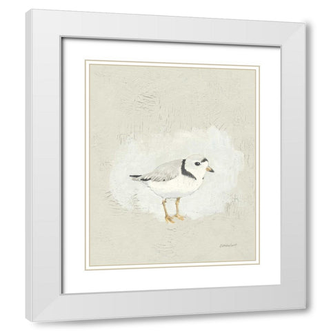 Sea Birds I White Modern Wood Framed Art Print with Double Matting by Lovell, Kathrine