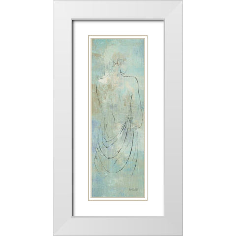 Beauty in the Mist I Panel White Modern Wood Framed Art Print with Double Matting by Tavoletti, Anne