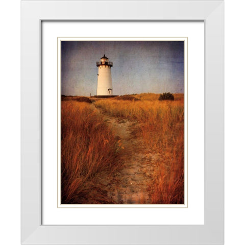 To the Harbor Light White Modern Wood Framed Art Print with Double Matting by Gendreau, Katherine