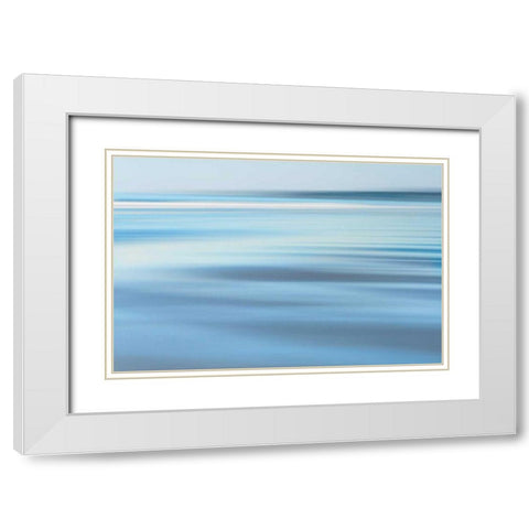 Low Tide at Dusk White Modern Wood Framed Art Print with Double Matting by Gendreau, Katherine