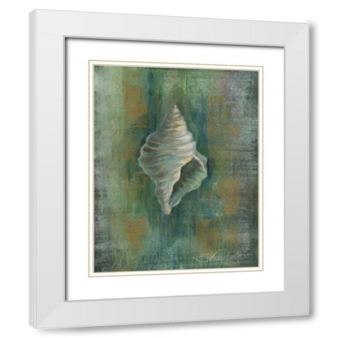 Tropical Sea III White Modern Wood Framed Art Print with Double Matting by Vassileva, Silvia