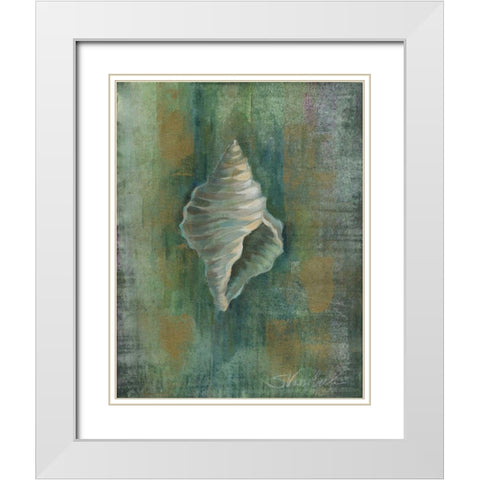 Tropical Sea III White Modern Wood Framed Art Print with Double Matting by Vassileva, Silvia