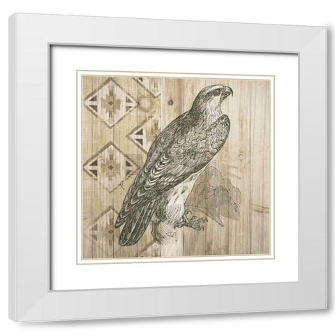 Natural History Lodge V White Modern Wood Framed Art Print with Double Matting by DeNeige, Elyse