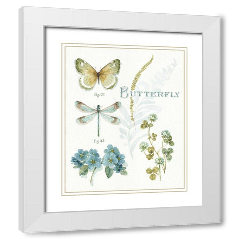 My Greenhouse Botanical I White Modern Wood Framed Art Print with Double Matting by Audit, Lisa